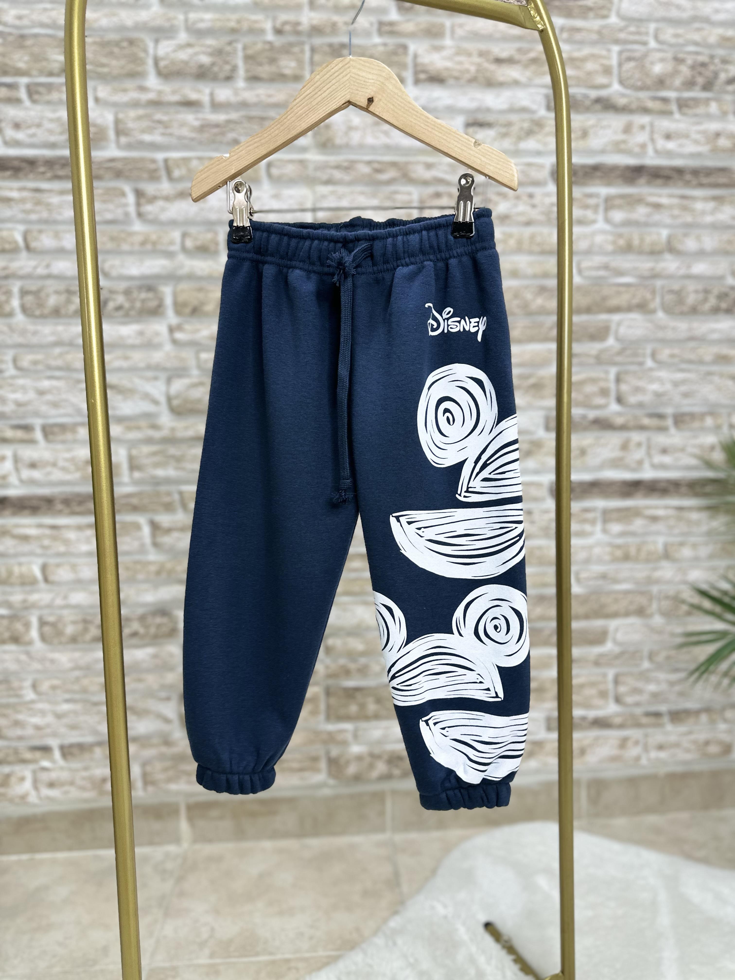 Unisex Çocuk Mickey Nakışlı Gap Takım