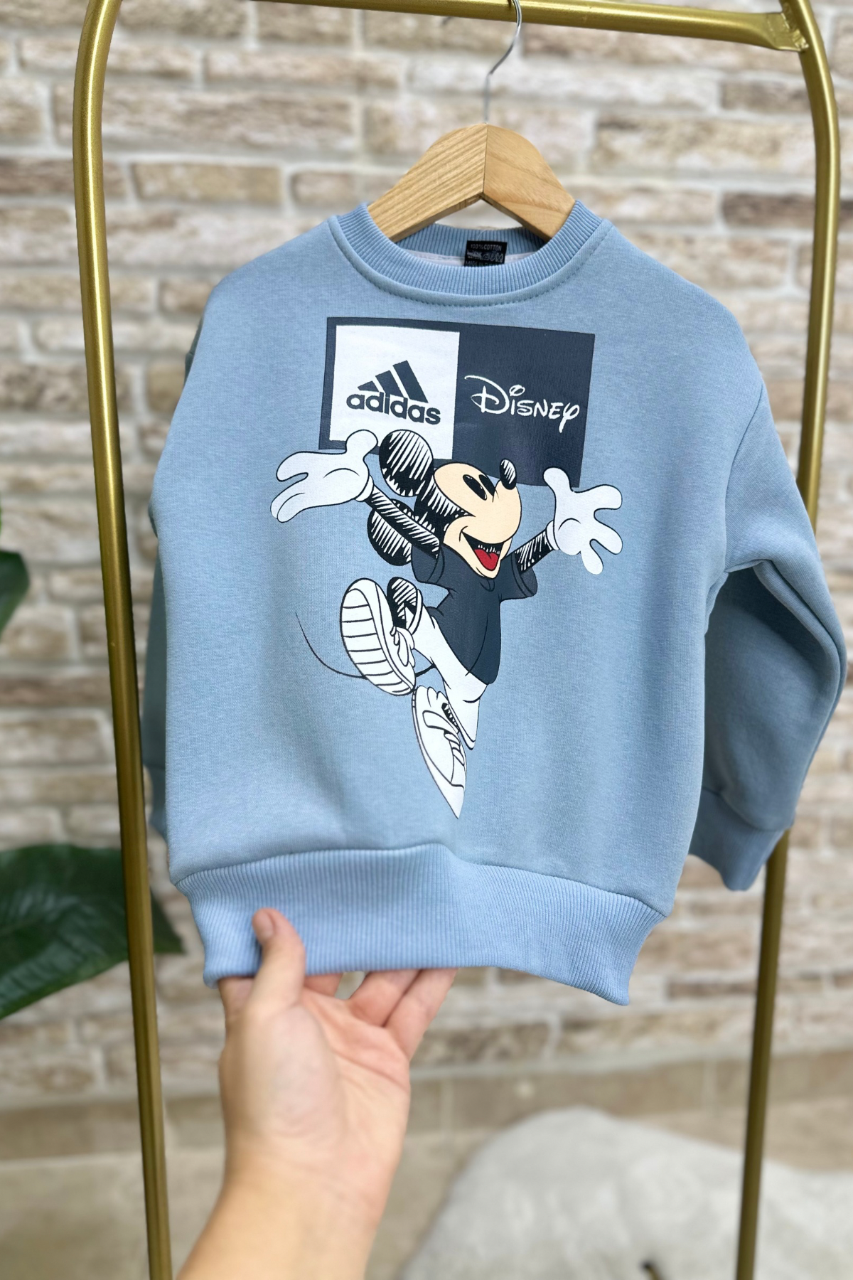 Unisex Çocuk Şardonlu Adids Mavi Laci Takım