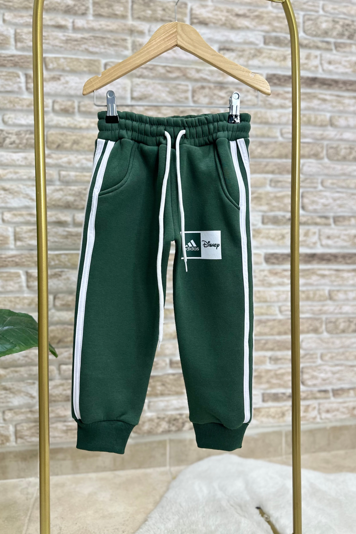 Unisex Çocuk Şardonlu Adids Yeşil Takım