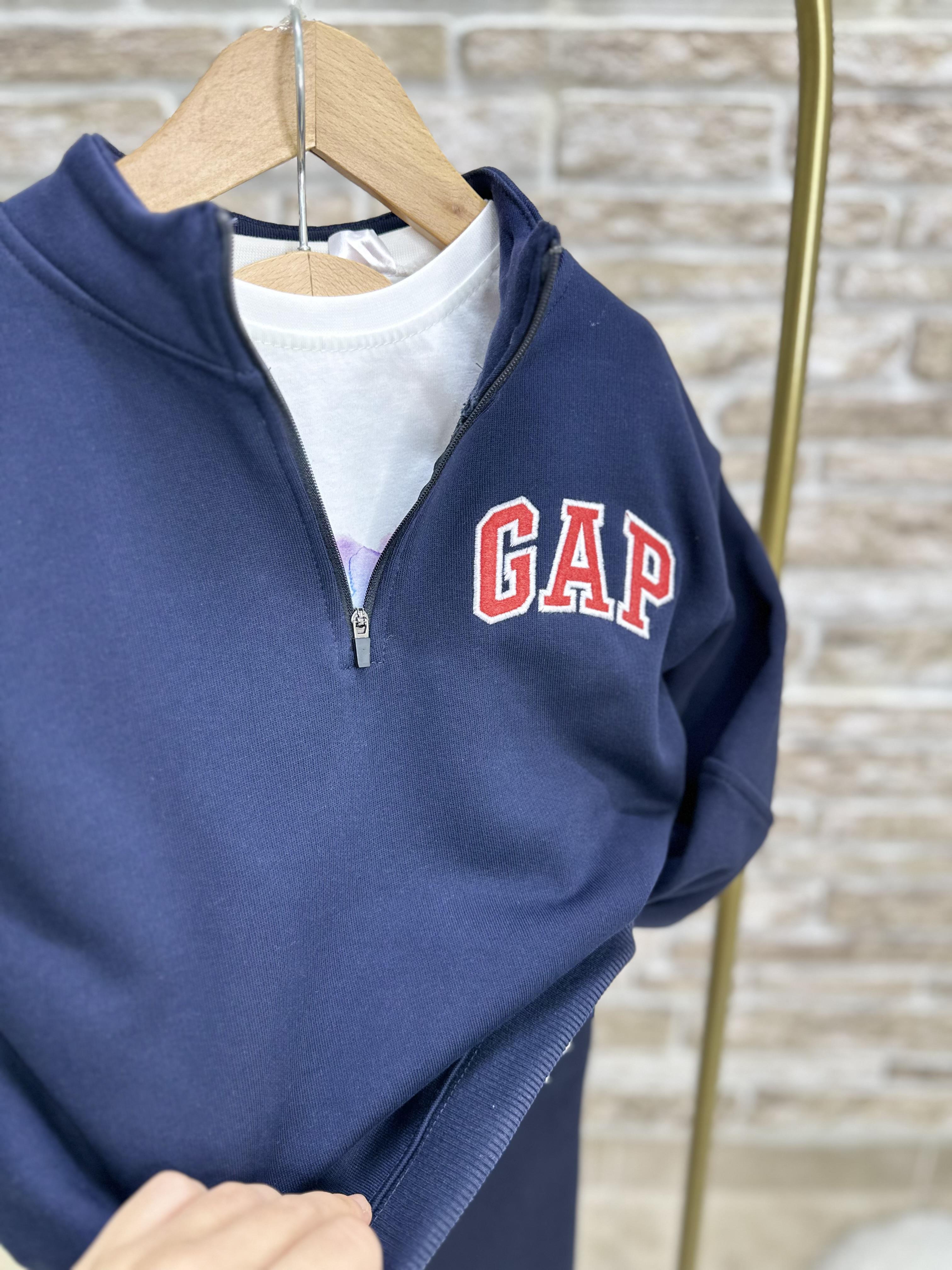 Unisex Fermuarlı Balıkçı Yaka Gap Laci Takım 
