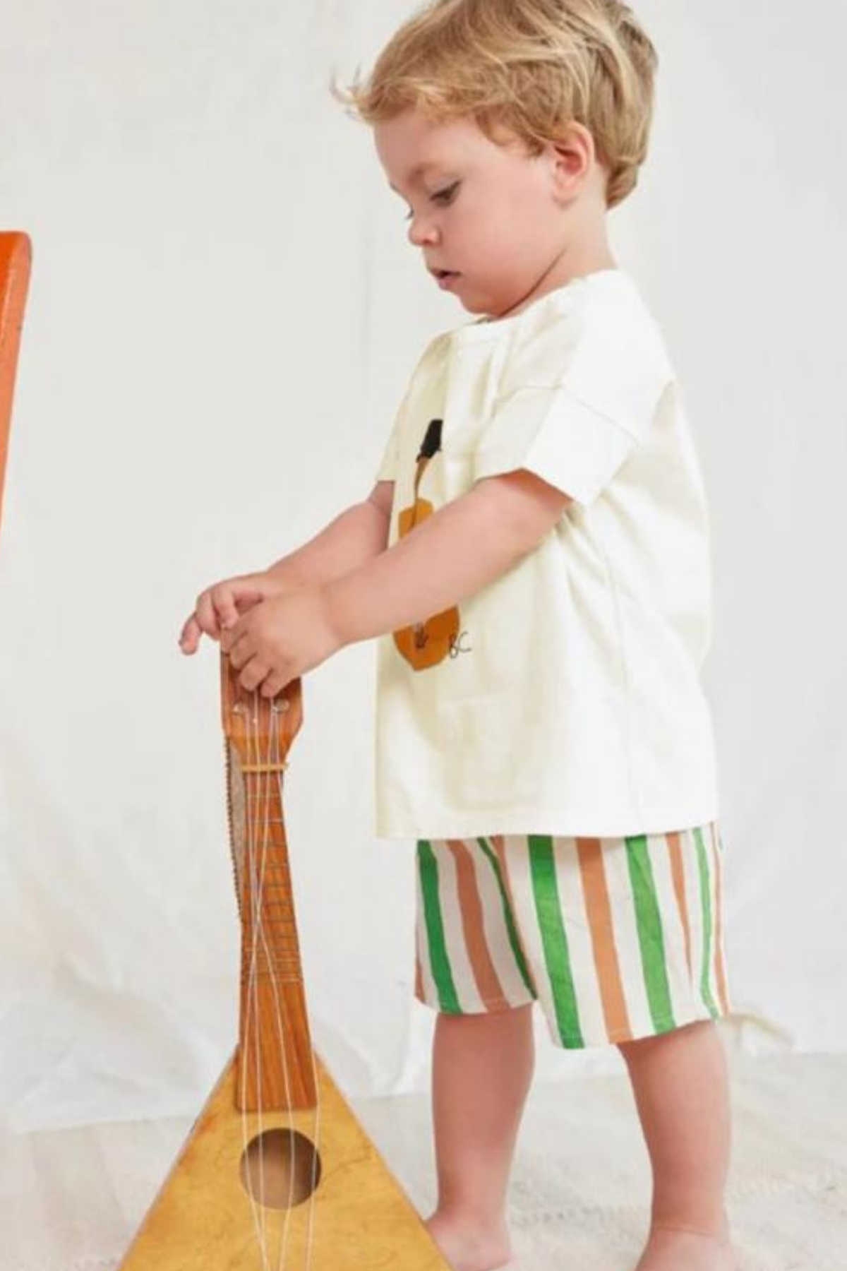 Unisex Gitar Baskılı Tshirt Şort Takım