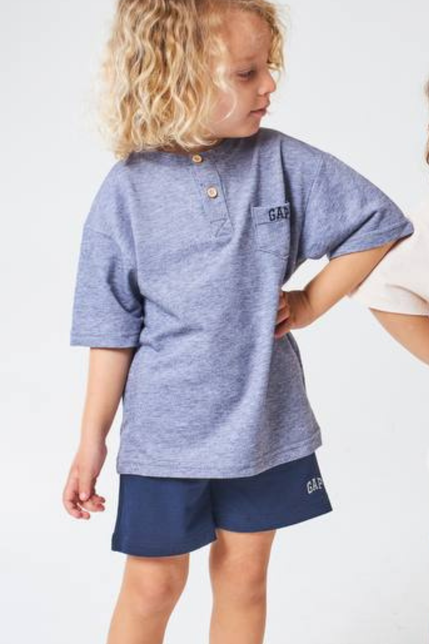 Unisex Laci Şortlu Gap Yaz Takım
