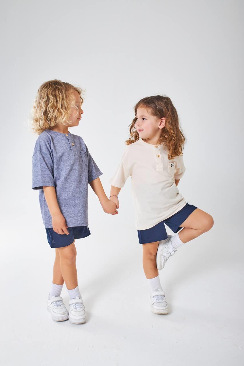 Unisex Laci Şortlu Gap Yaz Takım