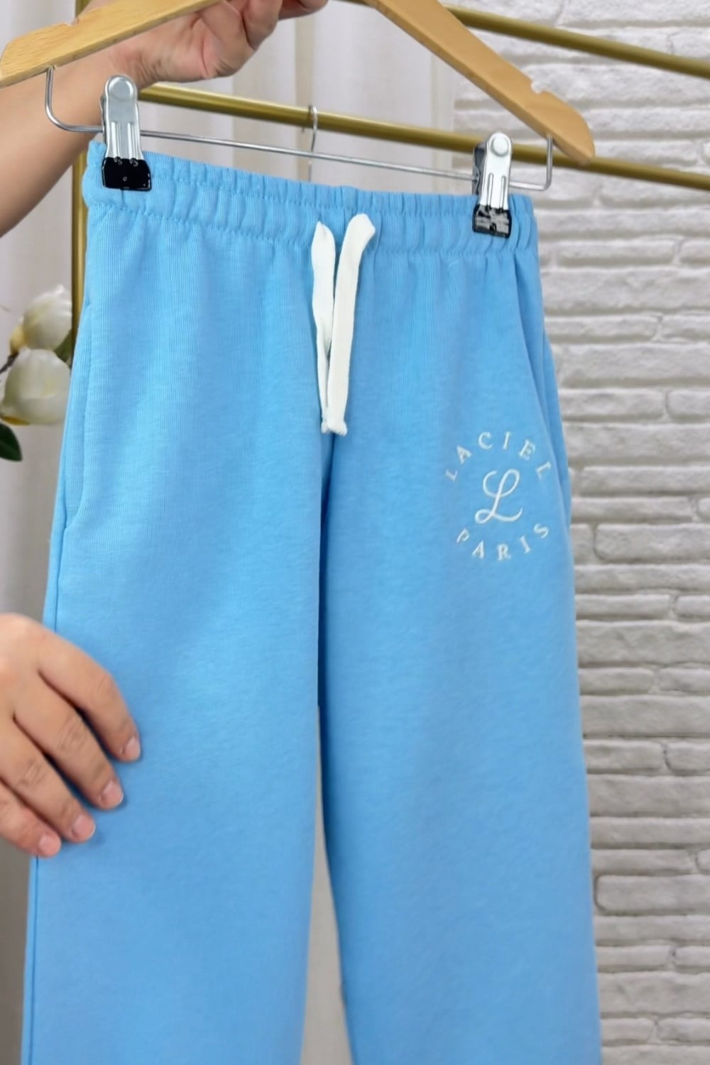 Unisex Laciel Balıkçı Yaka Fermuarlı Mavi Takım