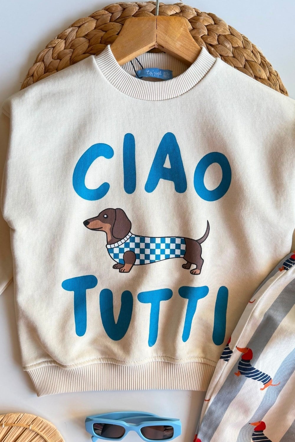 Unisex Laciel Ciao Sweat Ve Dog Baloon Pantolon Takım