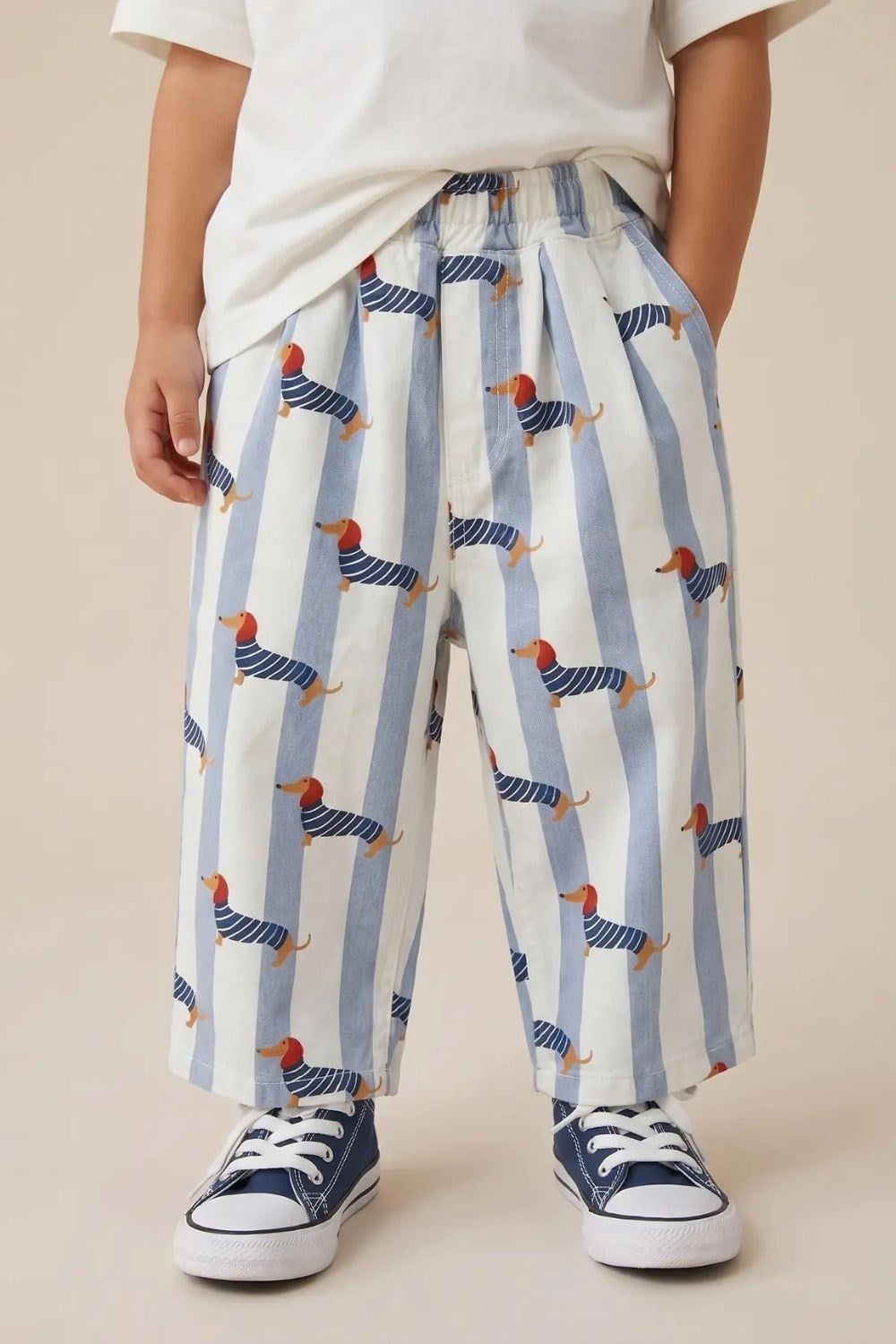 Unisex Laciel  Dog Baskılı Baloon Pantolon