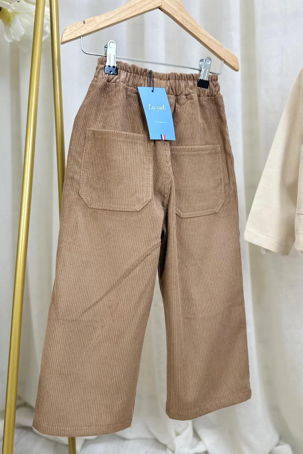 Unisex Laciel Kadife Baloon Pantolon