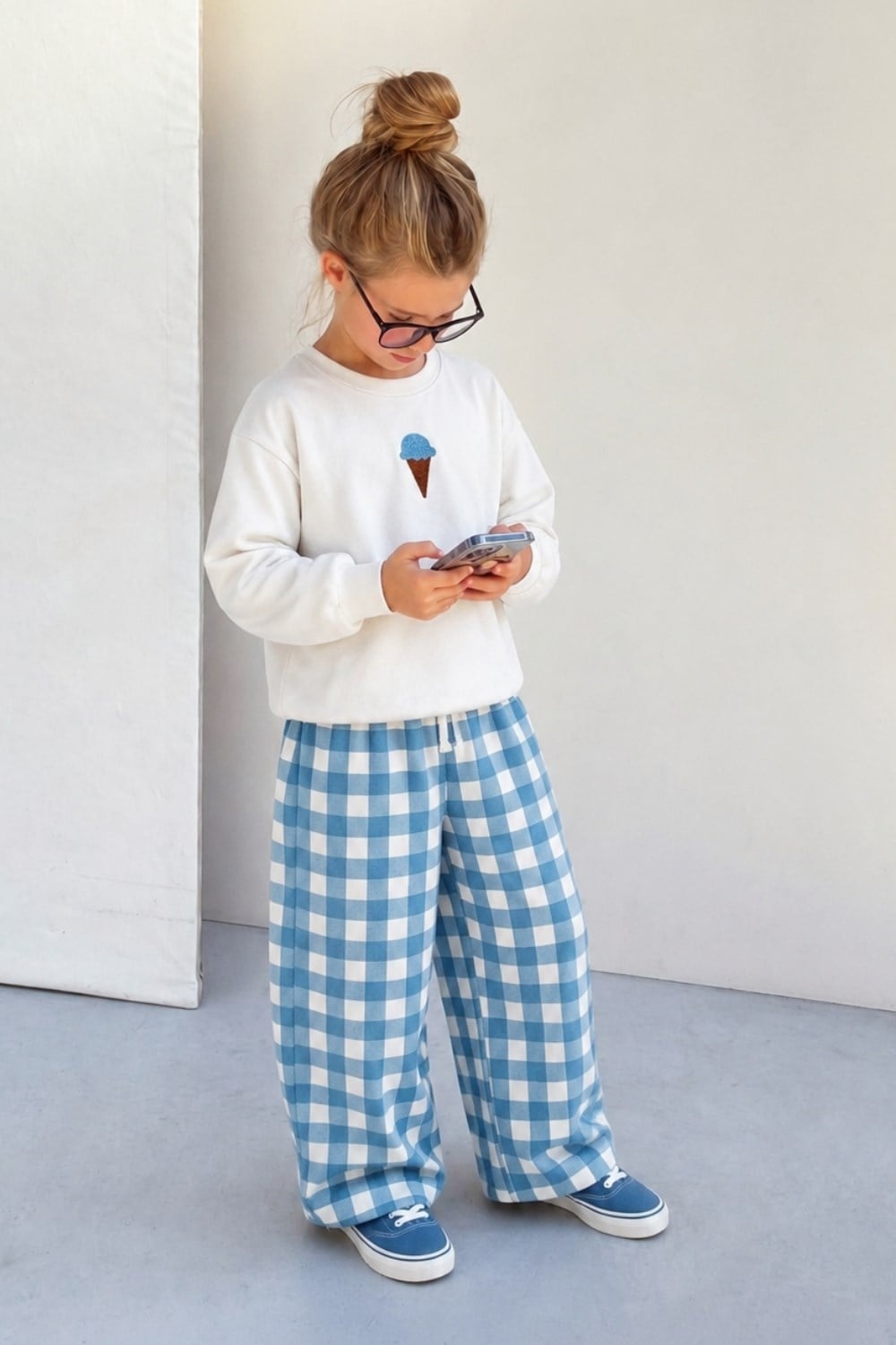 Unisex Laciel Kareli Dondurmalı Takım
