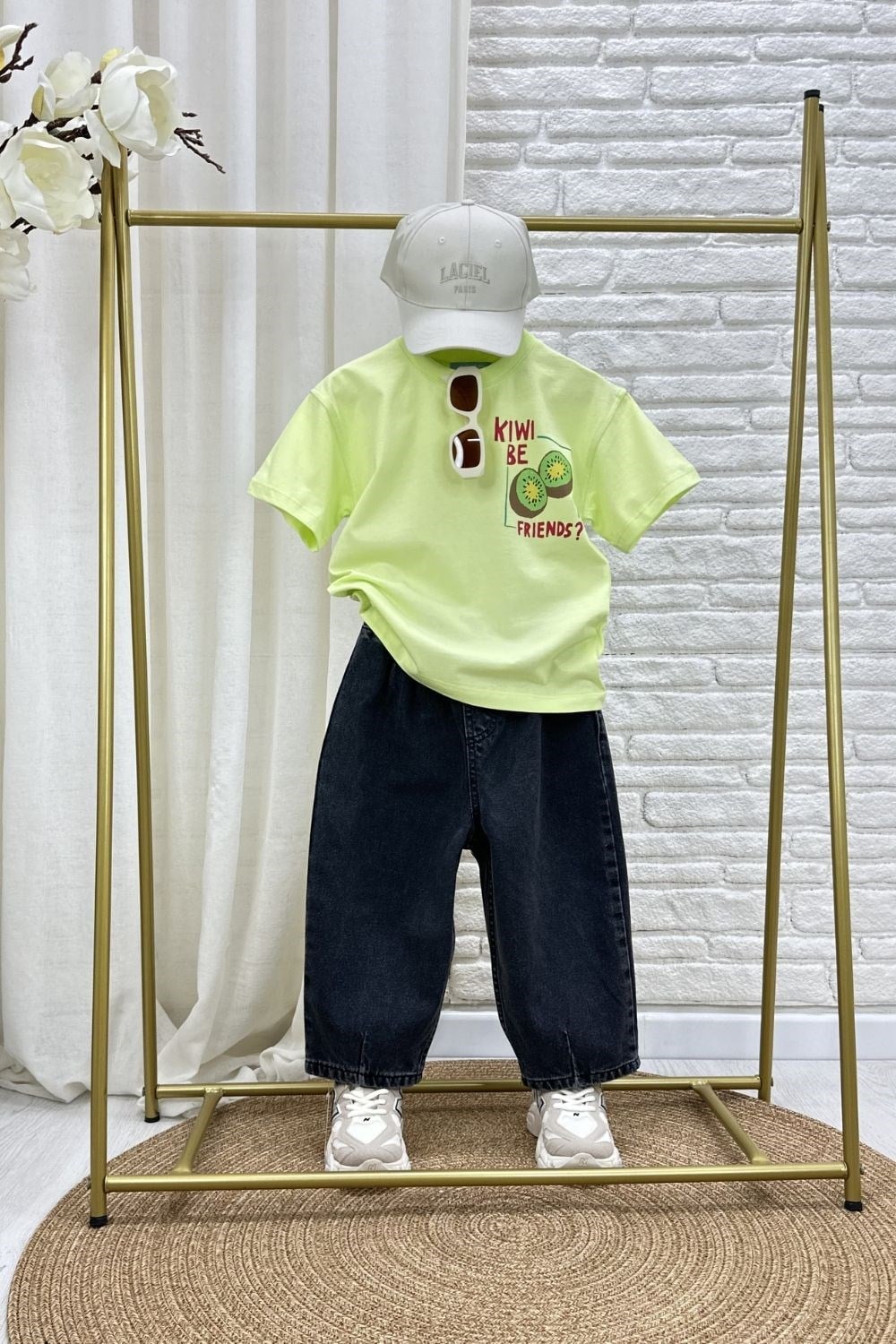 Unisex Laciel  Kivili Neon Tshirt