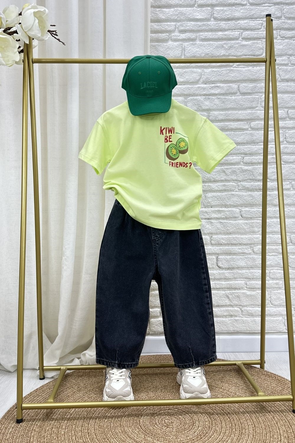 Unisex Laciel  Kivili Neon Tshirt