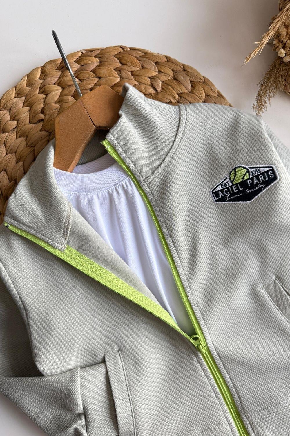 Unisex Laciel Neon Fermuarlı Takım