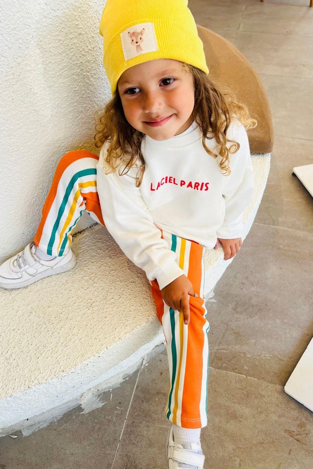 Unisex Laciel Paris Grafiti Renkli Takım