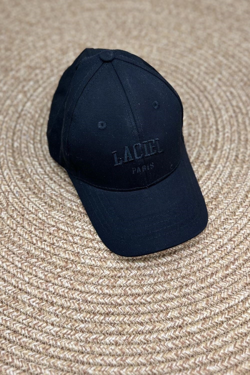 Unisex Laciel Paris Siyah Şapka