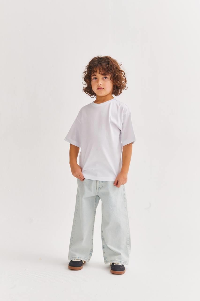 Unisex Mickey Tshirt & Jean Takım