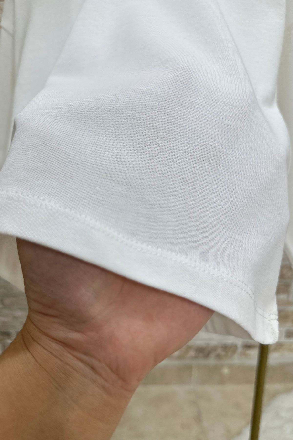 Unisex Pamuklu Uzun Kol Tshirt