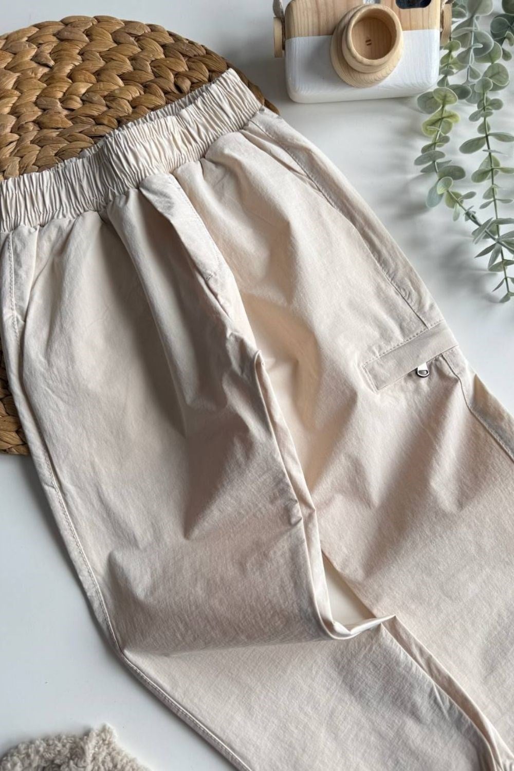 Unisex Paraşüt Kumaş Pantolon