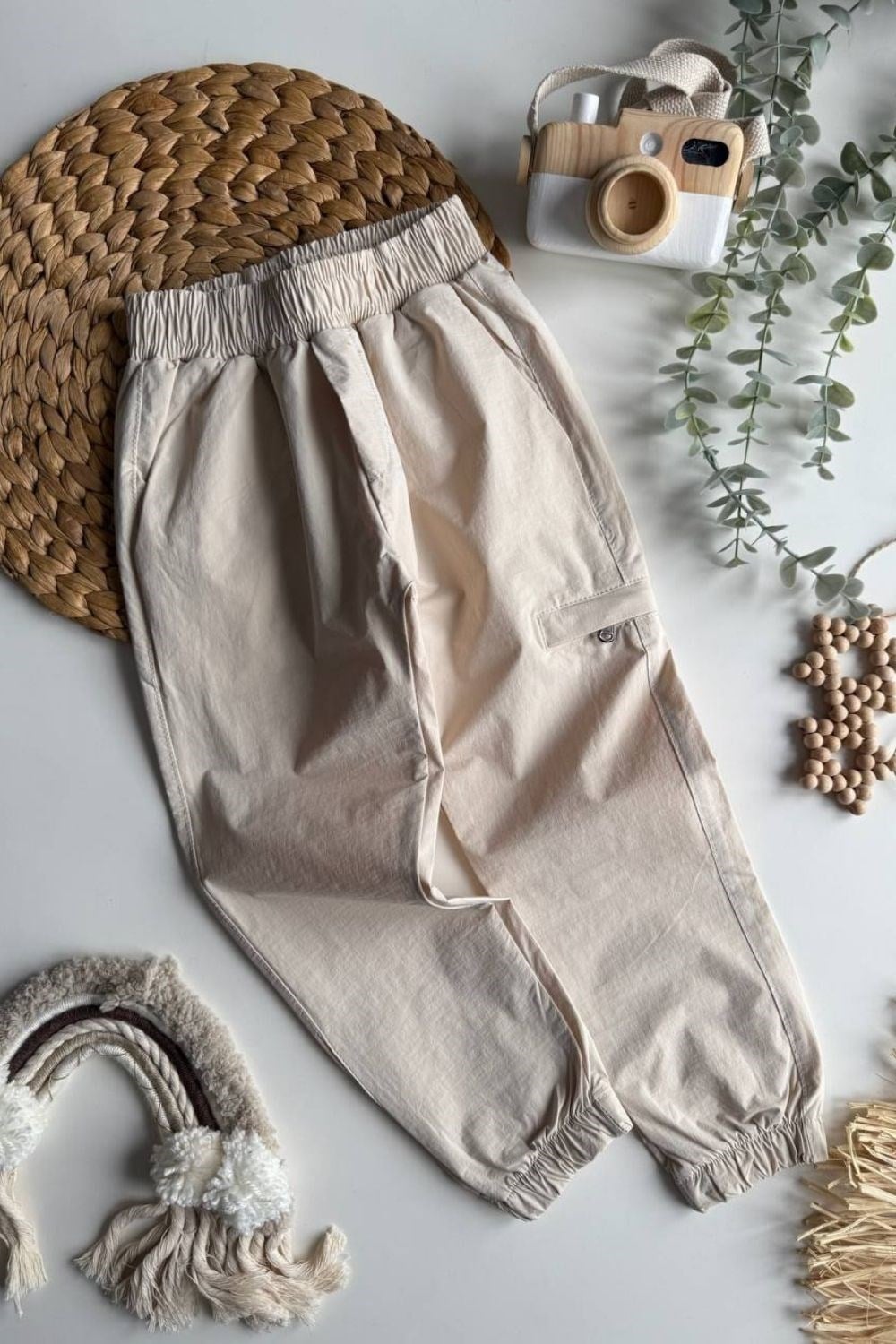 Unisex Paraşüt Kumaş Pantolon