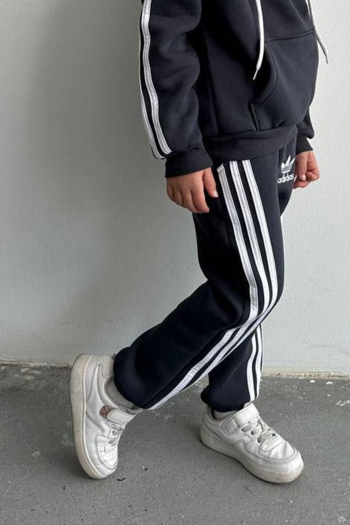 Unisex Şardonlu Lacivert Adids Takım