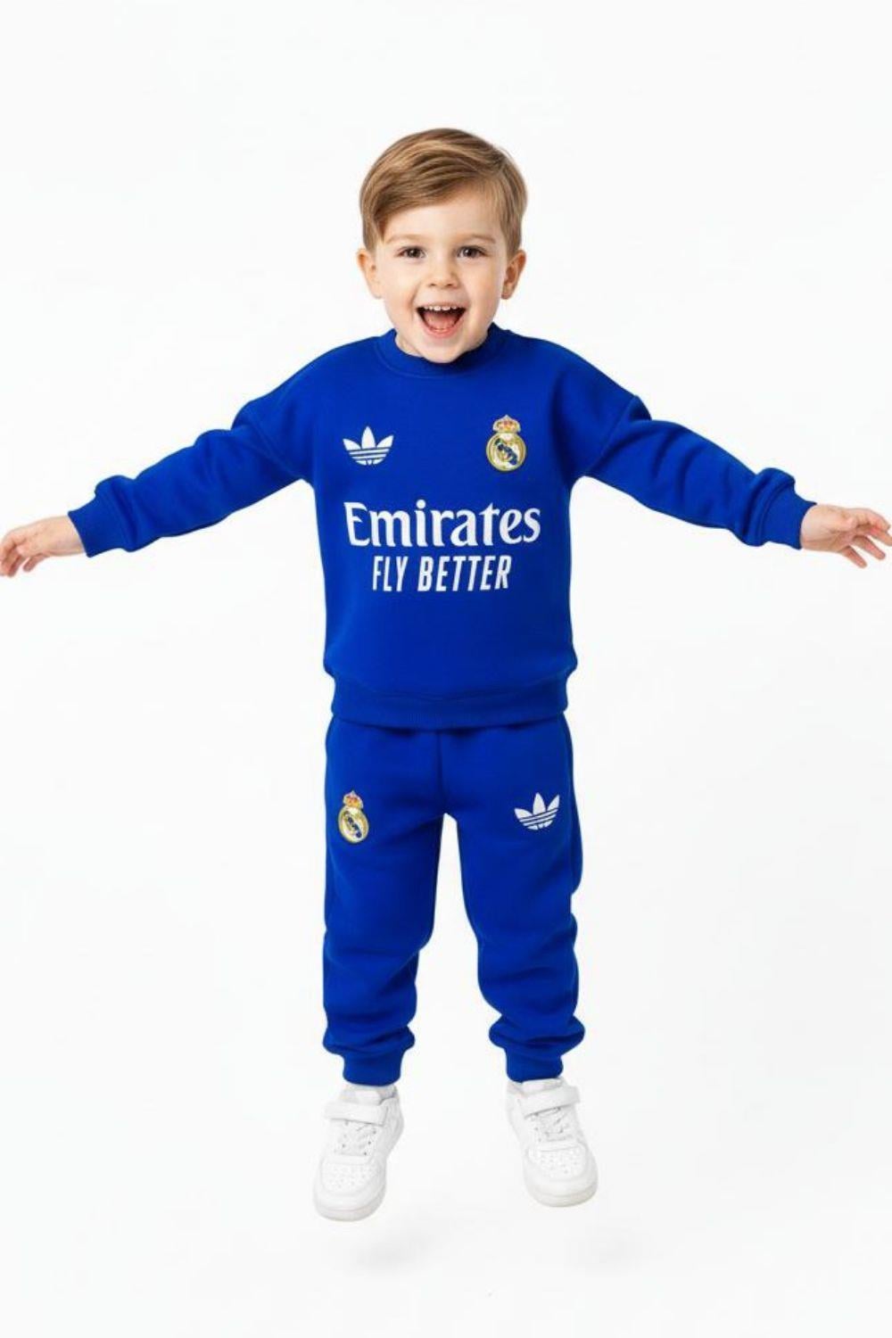 Unisex Şardonlu Saks Adids Emirates Takım