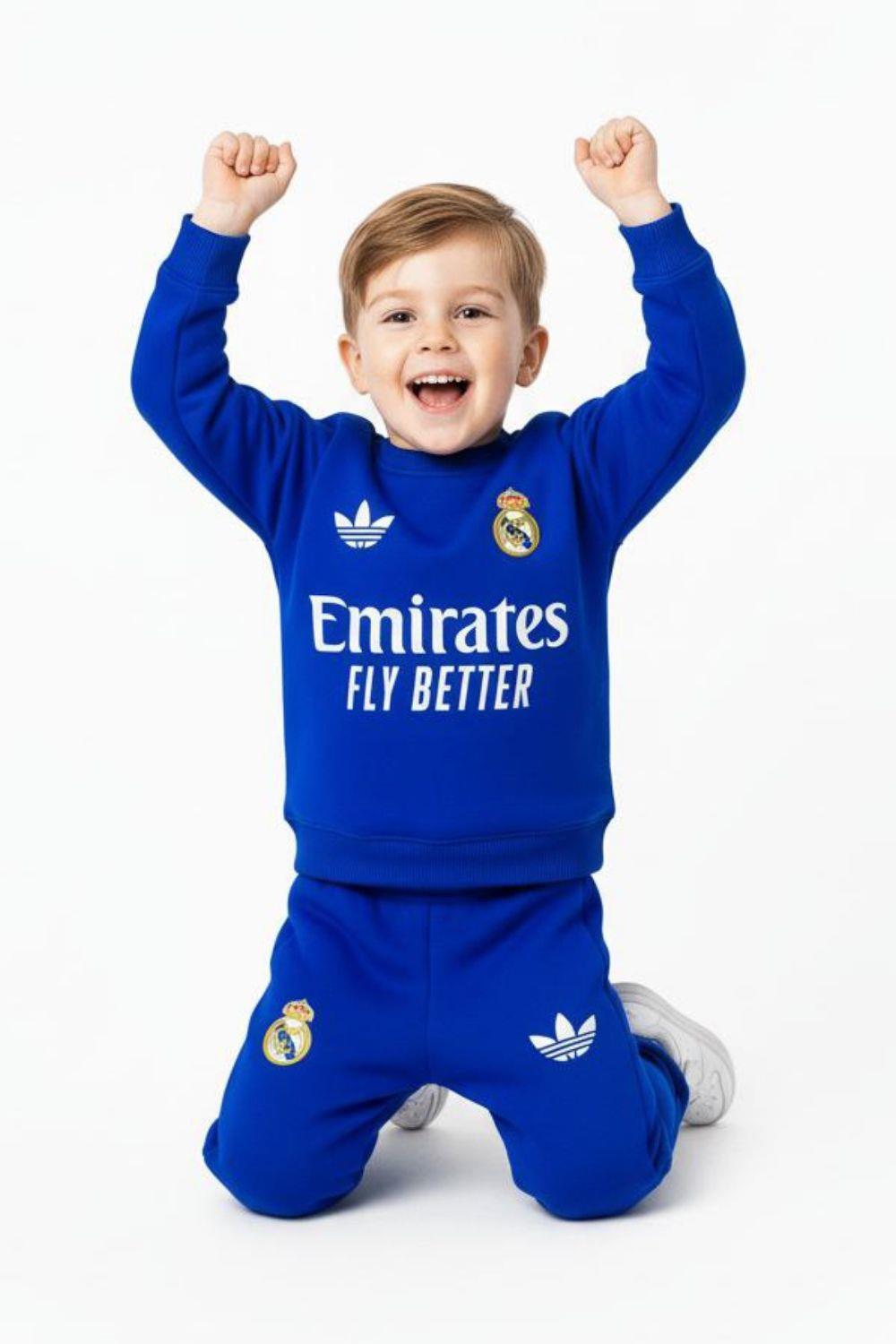 Unisex Şardonlu Saks Adids Emirates Takım