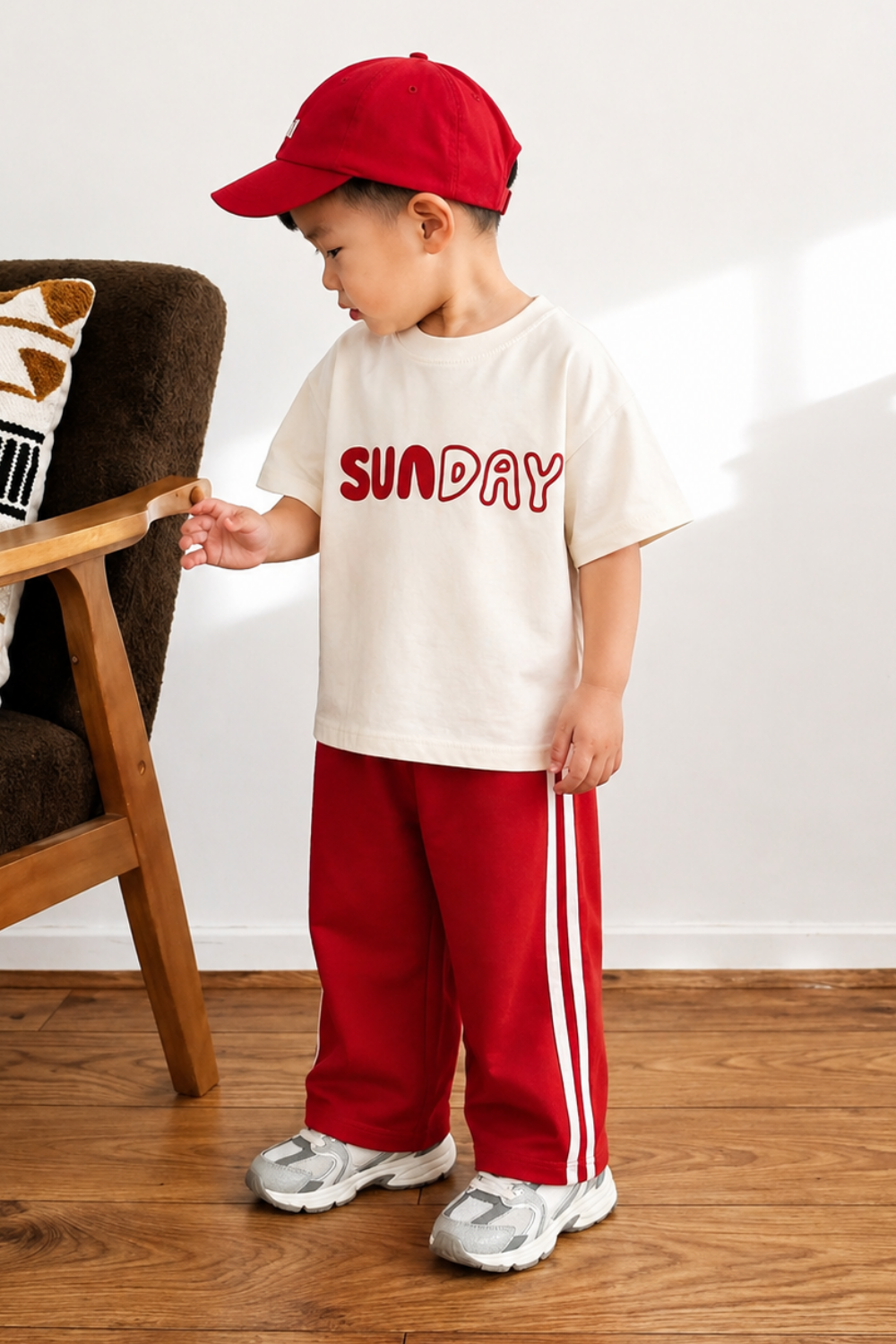 Unisex Sunday Kırmızı İkili Takım
