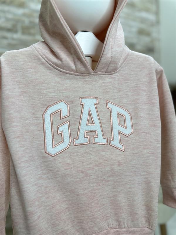 3 İplik Kapüşonlu Gap Pembe İkili Takım