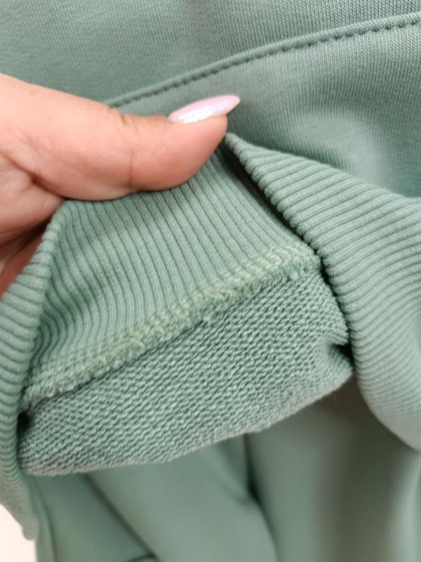 3 İplik Kargo Cepli Yeşil İkili Takım