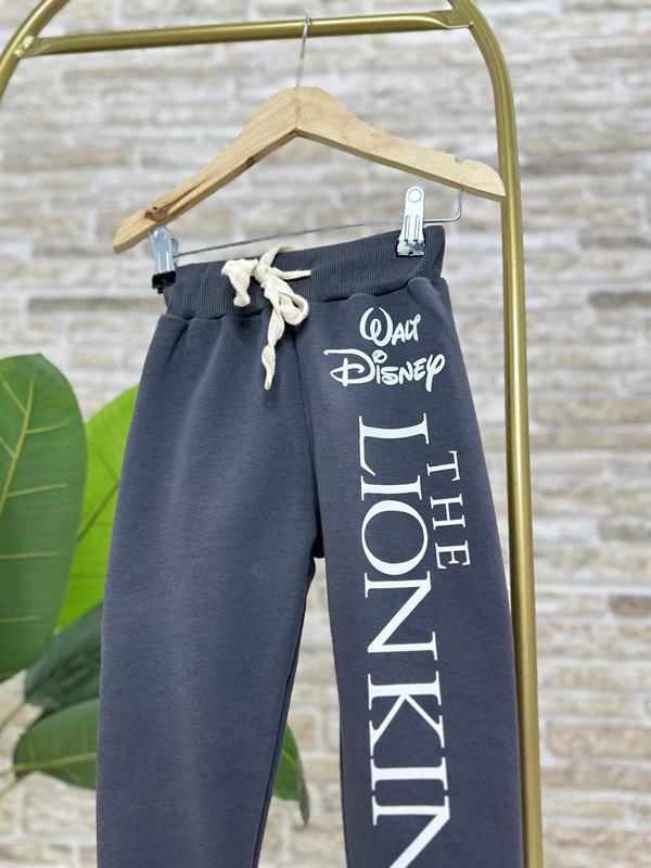 Erkek Çocuk 3 İplik Lion King Anrasit Takım