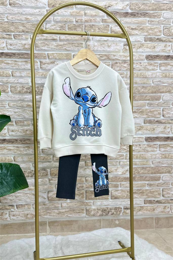 3 İplik Stitch Taytlı Takım