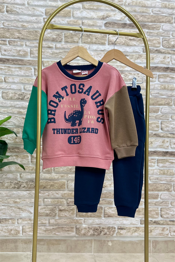 Unisex Çocuk 3 İplik Thunder İkili Takım