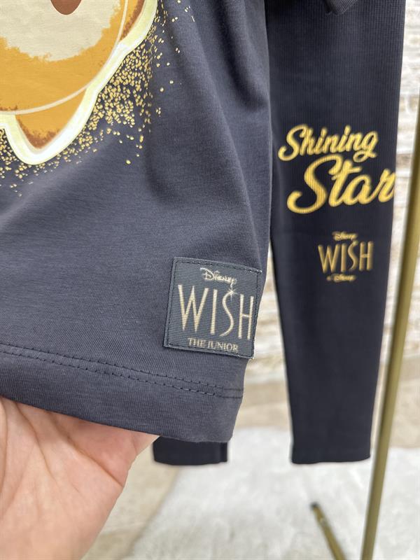 Balıklı Antrasit Fitilli Tayt Takım