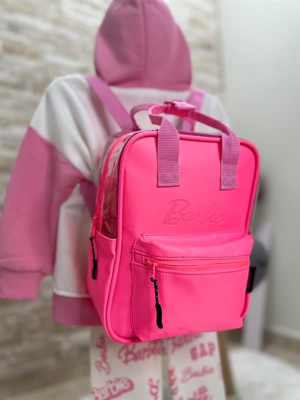 Barbieli Pembe Sırt Çantası