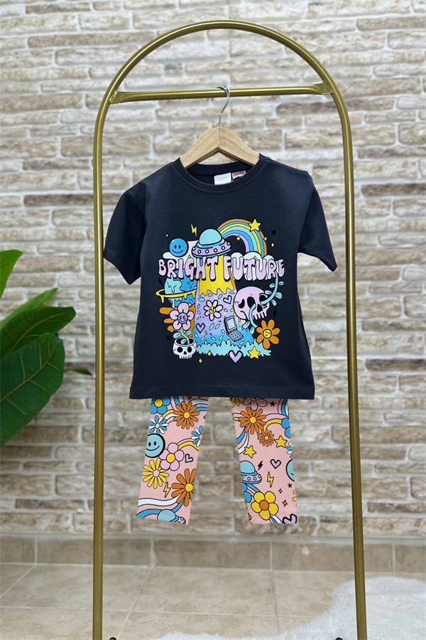 Brıght Future Fitilli Tayt Takım