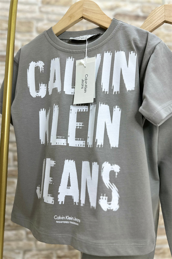 Calvin Gri Eşofman Takım