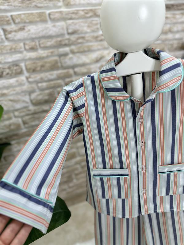 Çizgili Erkek Pijama Takımı