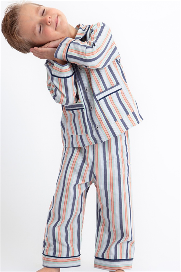 Çizgili Erkek Pijama Takımı