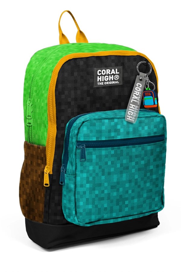 Coral High Kids Craft Desenli 3lü Okul Çanta Seti SET0133216