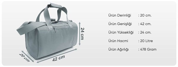 Coral High Pembe Rengarenk Dondurma Desenli Spor Çantası 27515