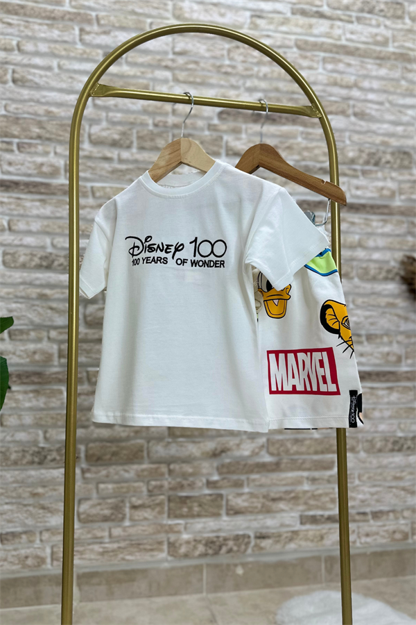 Disney 100 Marvel Şortlu Takım