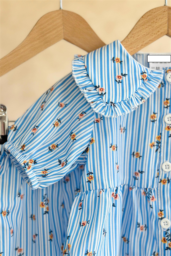 Dokuma Pamuklu Gömlek Pantolon Takım