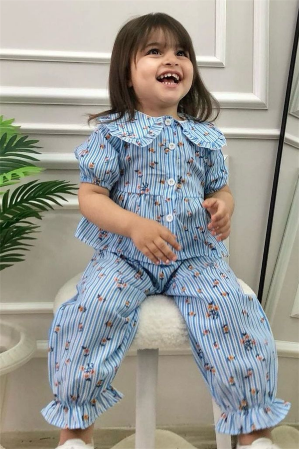 Dokuma Pamuklu Gömlek Pantolon Takım