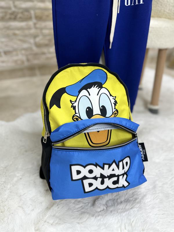 Donald Duck Baskılı Sarı Laci Çanta