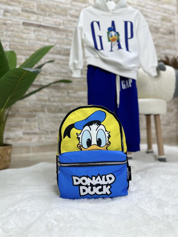 Donald Duck Baskılı Sarı Laci Çanta