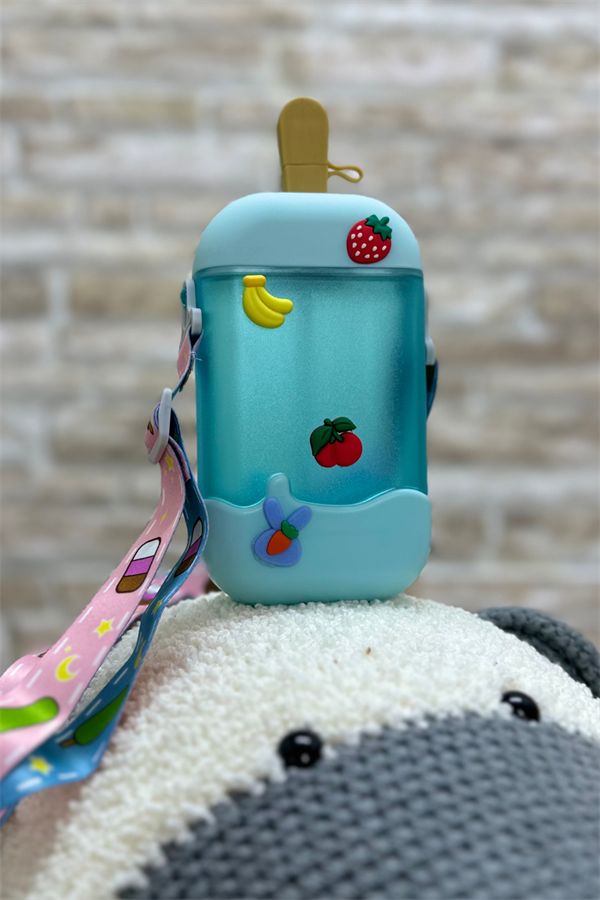 Dondurma Model Mavi Su Matarası 400 ML