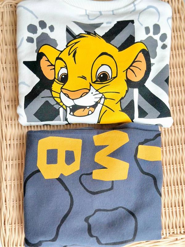 Erkek Çocuk 3 İplik Lion King Takım