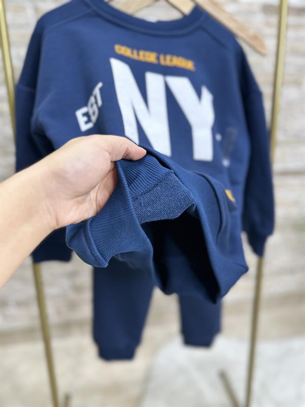 Erkek Çocuk 3 İplik Ny Lacivert Takım