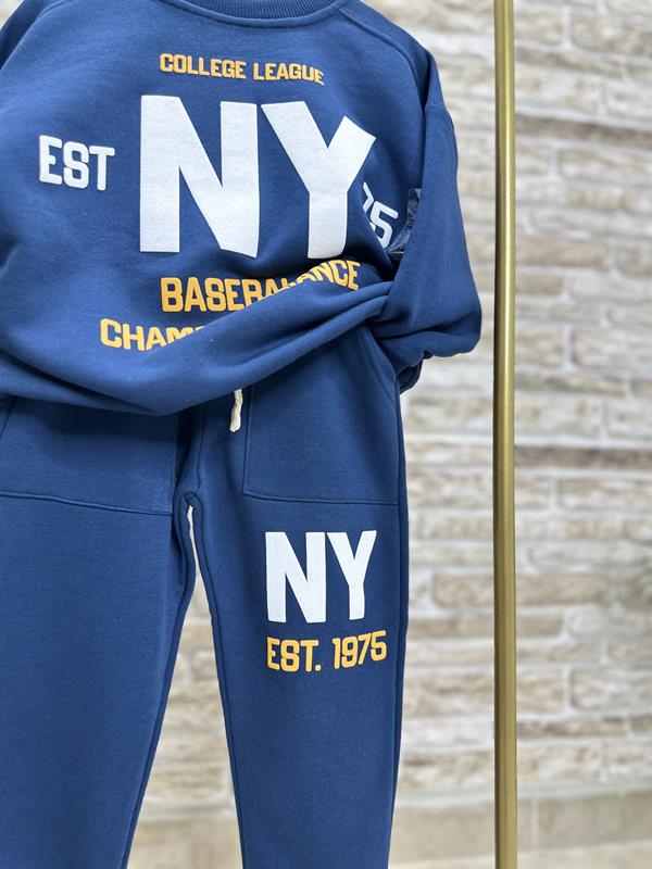 Erkek Çocuk 3 İplik Ny Lacivert Takım