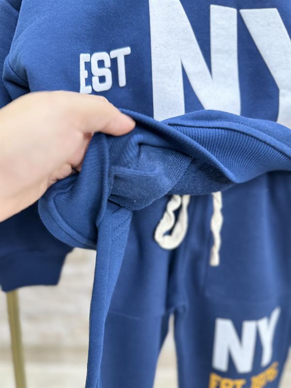 Erkek Çocuk 3 İplik Ny Lacivert Takım