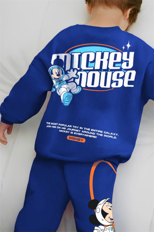 Erkek  Çocuk 3 İplik Saks Mickey Takım