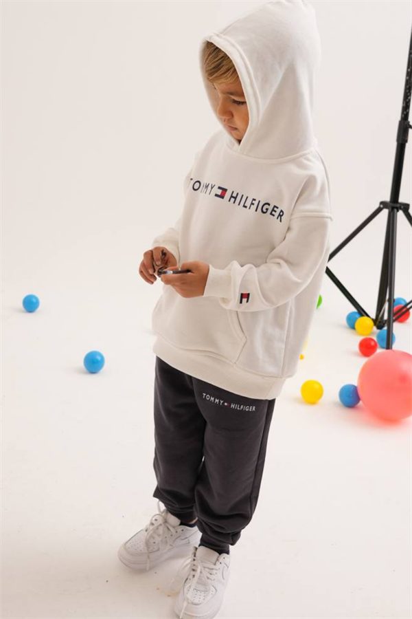 Erkek Çocuk 3 İplik Siyah Beyaz Takım